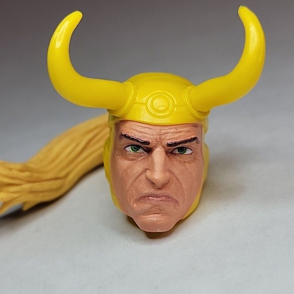 Marvel Legends Loki (Classic From Retro Card) Headsculpt Custom Fodder Accessory